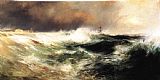 Famous East Paintings - Stranded Ship on East Hampton Beach